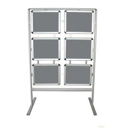 Akyazı Ayaklı Açılır Kapanır 6'lı Pano Rondo Köşe 21x30 0338