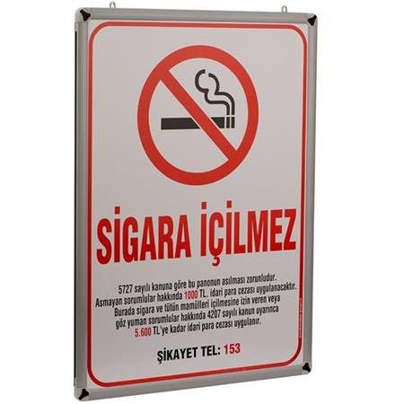 Akyazı 50x70 Sigara İçilmez Aliminyum 0510