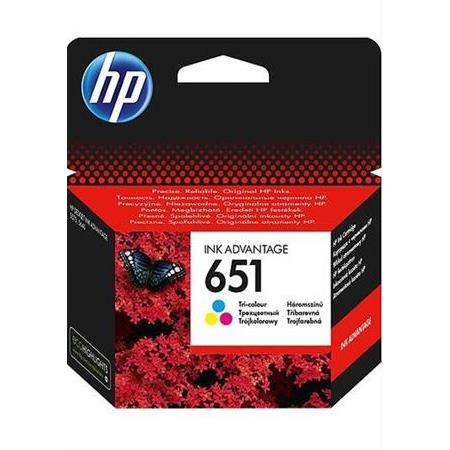 HP  651 Renkli Kartuş C2P11A