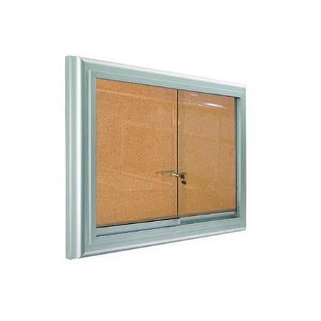 Akyazı 90x180 Alüminyum Camekanlı Mantar Pano 0197