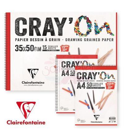 Clairefonta Cray'on 35x50 200 gr Resim Kağıdı