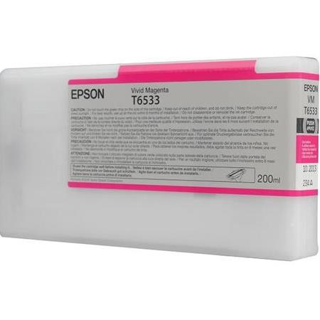 EPSON T653300 Cartridge with pigment ink Vivid-Magenta HDR (200 ml)