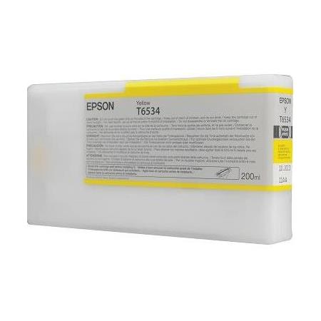 EPSON T653400 Cartridge with pigment ink yellow HDR (200 ml)