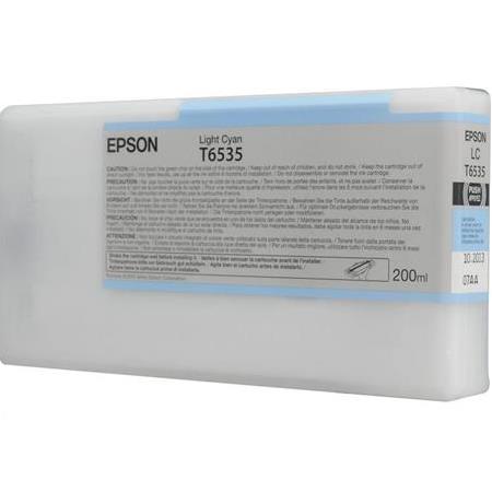 EPSON T653500 Cartridge with pigment ink light-cyan HDR (200 ml)