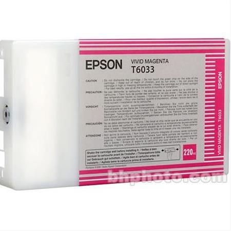 EPSON T603300 UltraChrome K3 Vivid Magenta (220ml).