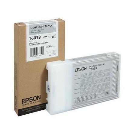 EPSON T603900 UltraChrome K3 Light-Light Black (220ml)