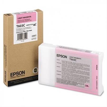 EPSON T603C00 UltraChrome K3 Light-Magenta (220ml).