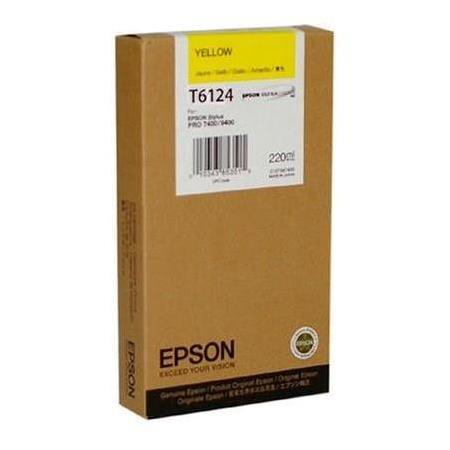 EPSON T612400 UltraChrome Yellow  (220ml).