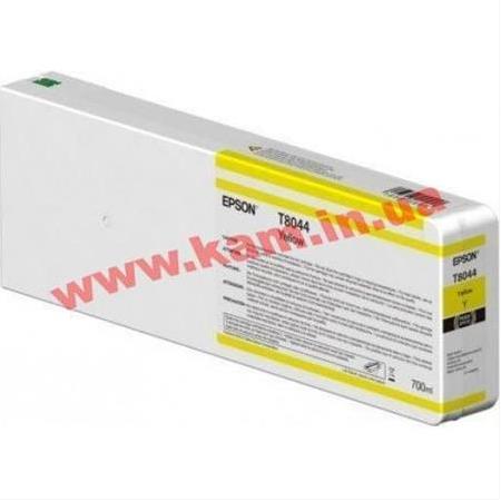Epson T804400 Singlepack Yellow UltraChrome HDX/HD 700ml