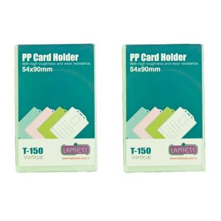 Plastik kart Koruyucu 54x86mm 100 adet T150V