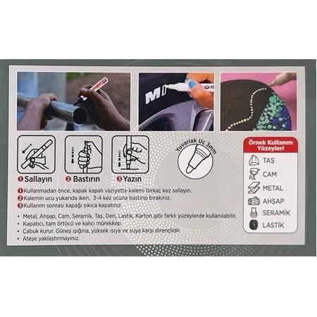 PROTEKS PAINT MARKER PR-703 BEYAZ