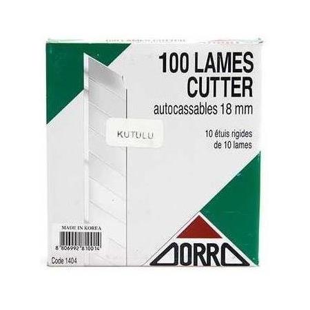 Zorro Maket Bıçağı yedeği geniş 1404 -100 adet