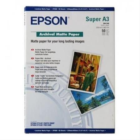 EPSON S041340 A3+ Archival Matte Paper