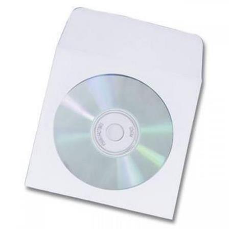 Asil CD Zarfı 125x125 Pencereli 90gr