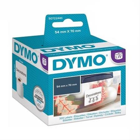 DYMO 99015 Disket Etiketi 320 ADET 70x54mm