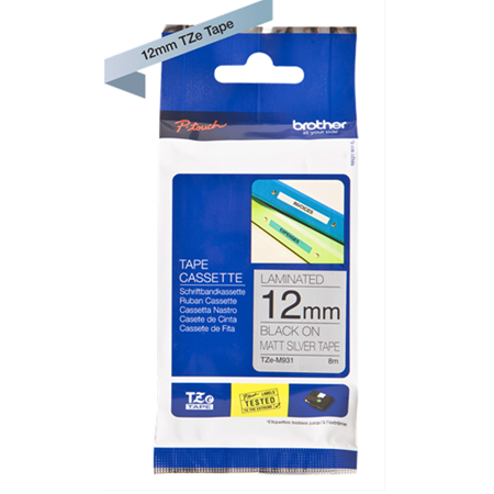 Brother P-Touch 12TFX631 TZ-Tape 12mm Esnek