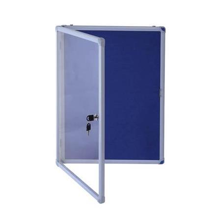 Akyazı 50x70 İnce Çerçeve Kapaklı Camekanlı Kumaşlı Pano 1103
