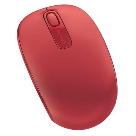 Microsoft Wireless Mbl Mouse 1850-Red