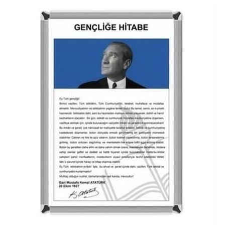 Akyazı 35x50 Gençliğe Hitabe Aliminyum 0247